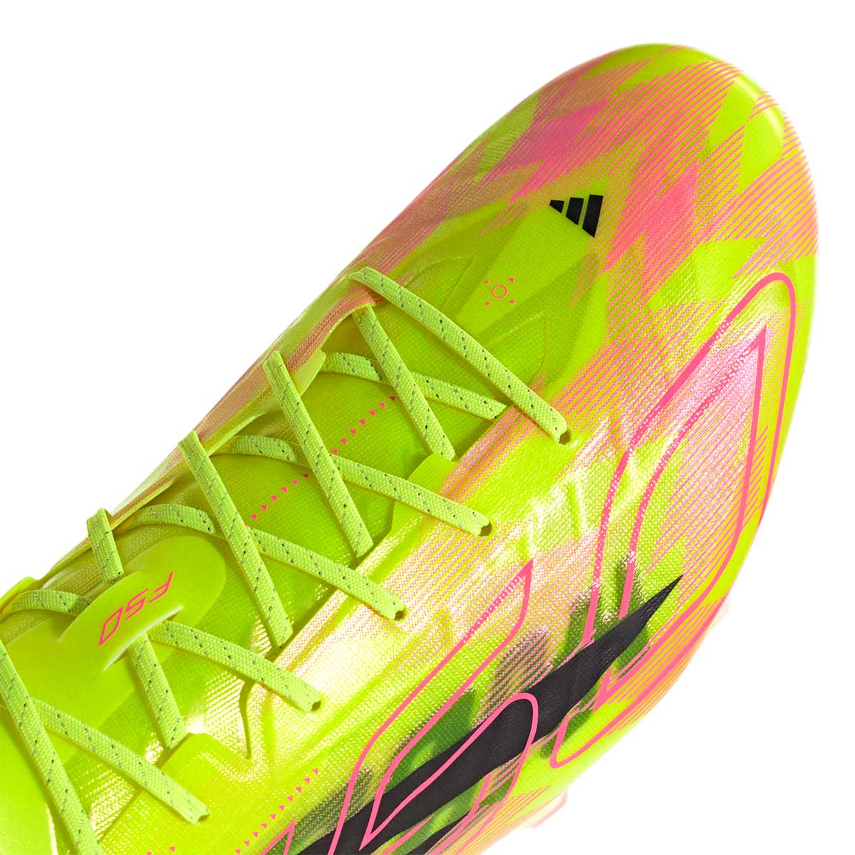 ADIDAS F50 HYPERFAST EVO LACELESS FG - TEAM SOLAR YELLOW 2/CORE BLACK/SOLAR TURBO