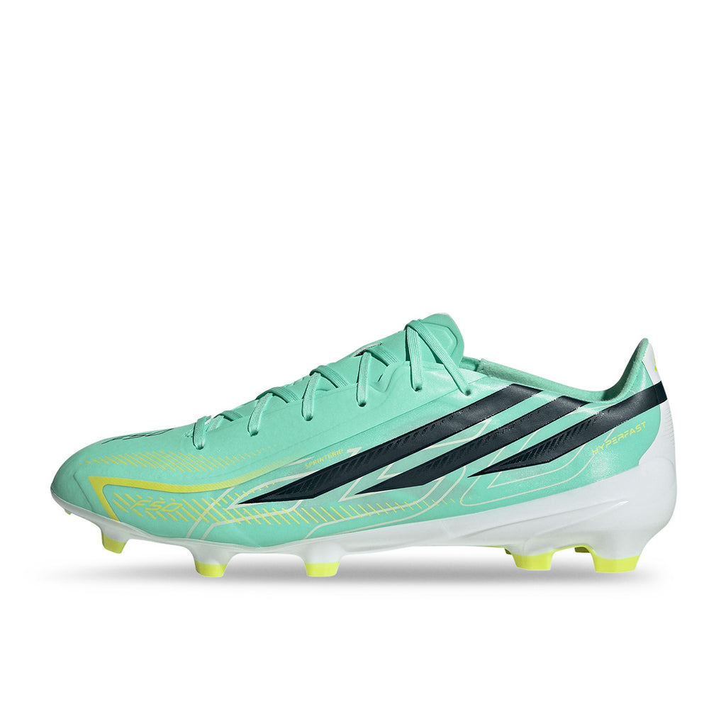 ADIDAS F50 HYPERFAST LEAGUE FG - PULSE MINT/CORE BLACK/SOLAR LEMON