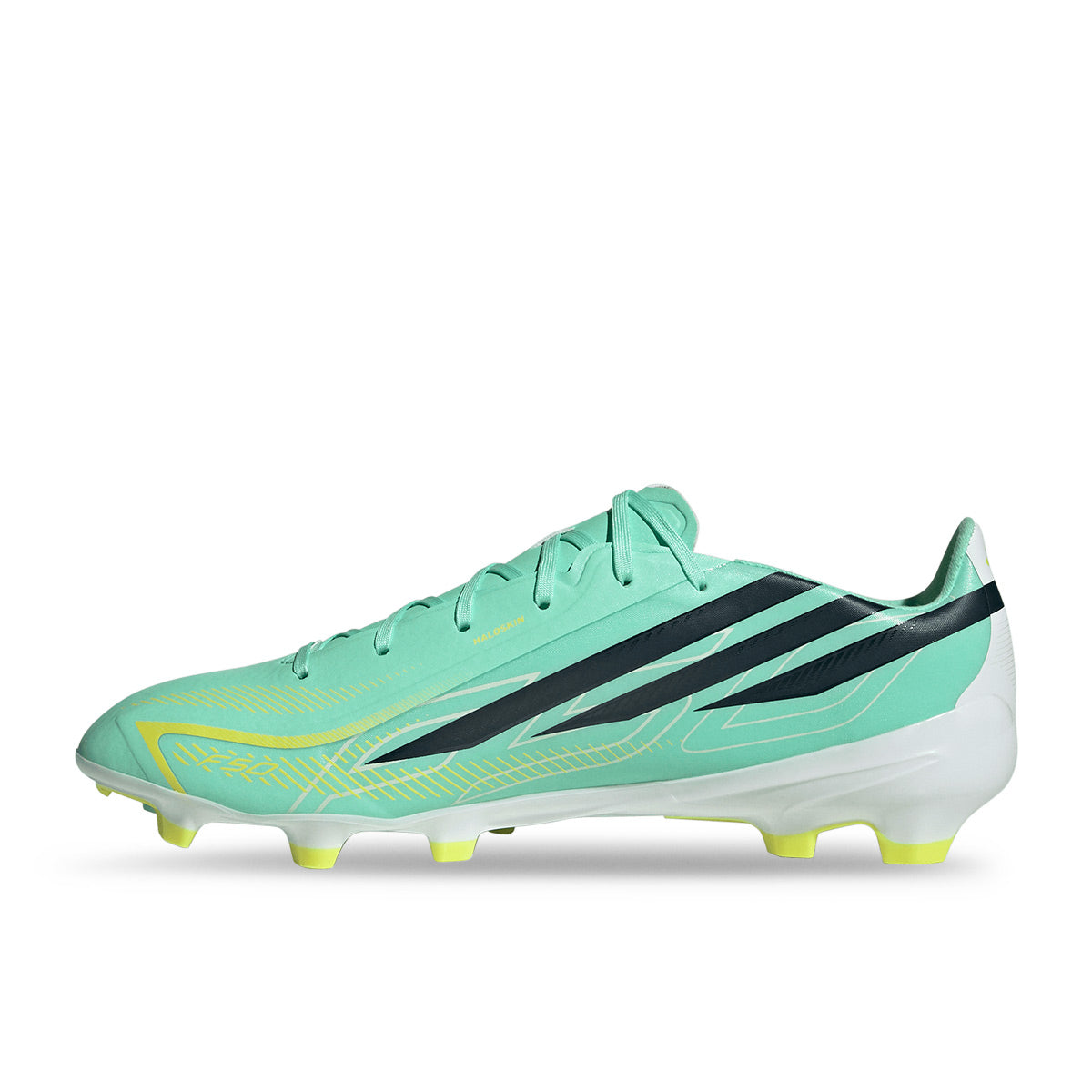 ADIDAS F50 HYPERFAST LEAGUE FG - PULSE MINT/CORE BLACK/SOLAR LEMON