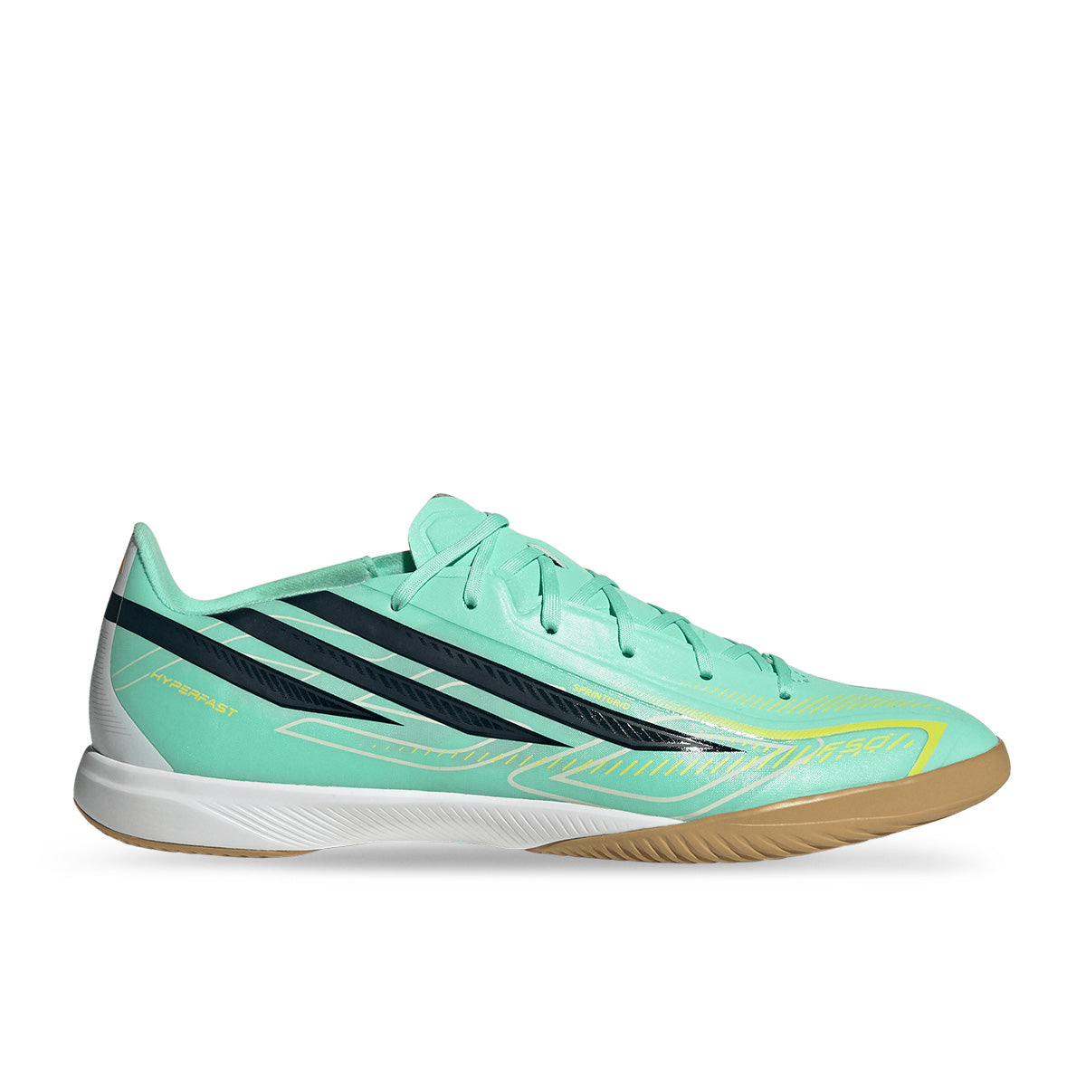 ADIDAS F50 HYPERFAST LEAGUE IN - PULSE MINT/NIGHT NAVY/SOLAR LEMON