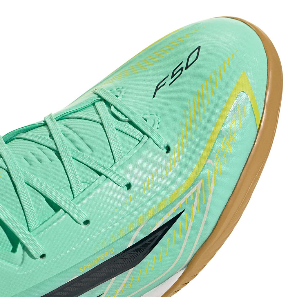 ADIDAS F50 HYPERFAST LEAGUE IN - PULSE MINT/NIGHT NAVY/SOLAR LEMON