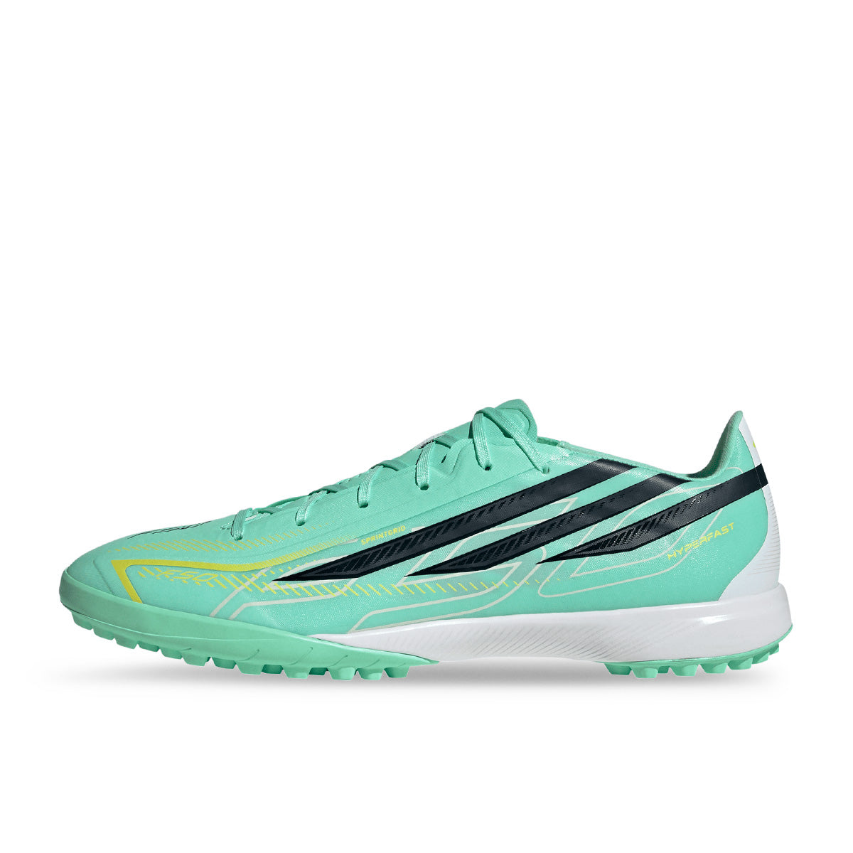 ADIDAS F50 HYPERFAST LEAGUE TF - PULSE MINT/NIGHT NAVY/SOLAR LEMON