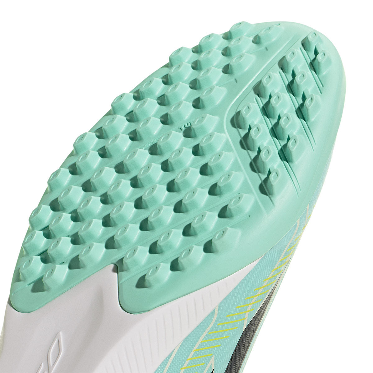 ADIDAS F50 HYPERFAST LEAGUE TF - PULSE MINT/NIGHT NAVY/SOLAR LEMON