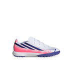 ADIDAS F50 HYPERFAST LEAGUE TF J - FTWR WHITE/SOLAR PURPLE/SOLAR TURBO