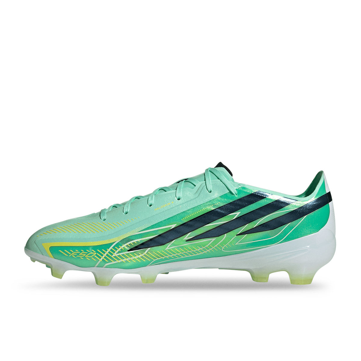 ADIDAS F50 HYPERFAST PRO FG - PULSE MINT/CORE BLACK/SOLAR LEMON