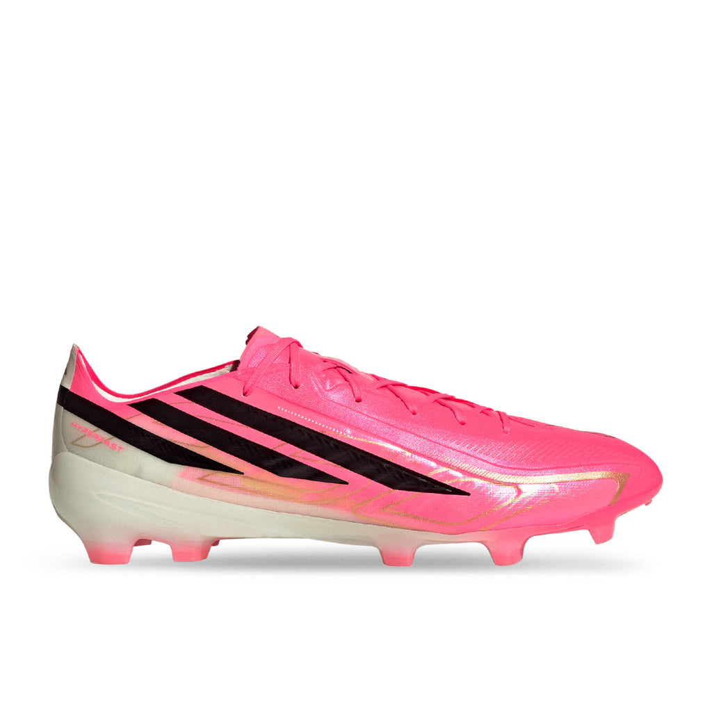 ADIDAS F50 HYPERFAST PRO FG - SOLAR TURBO/CORE BLACK/GOLD MET