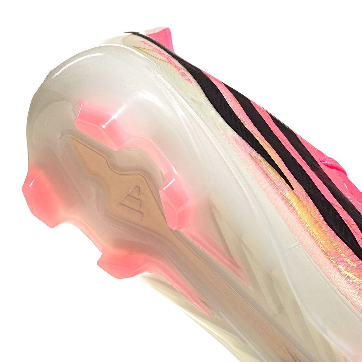 ADIDAS F50 HYPERFAST PRO FG - SOLAR TURBO/CORE BLACK/GOLD MET