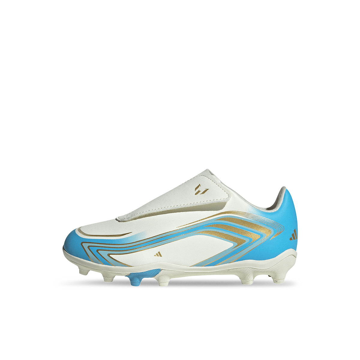 ADIDAS F50 MESSI CLUB VEL FG/MG C - IVORY/SEMI BLUE BURST/ICEY BLUE