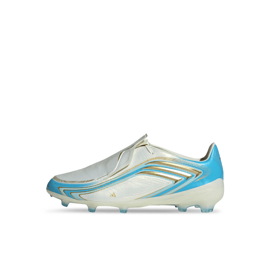 ADIDAS F50 MESSI ELITE FG J - IVORY/SEMI BLUE BURST/ICEY BLUE