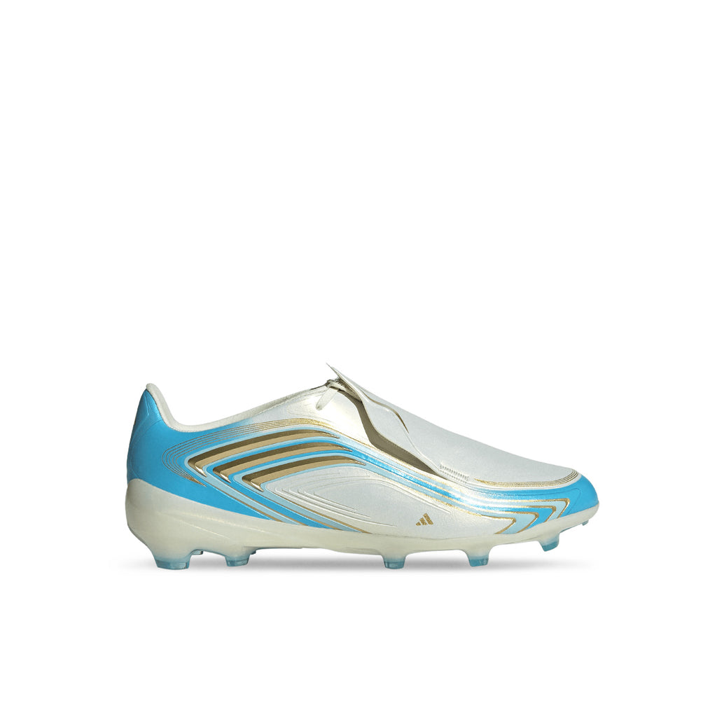 ADIDAS F50 MESSI ELITE FG J - IVORY/SEMI BLUE BURST/ICEY BLUE
