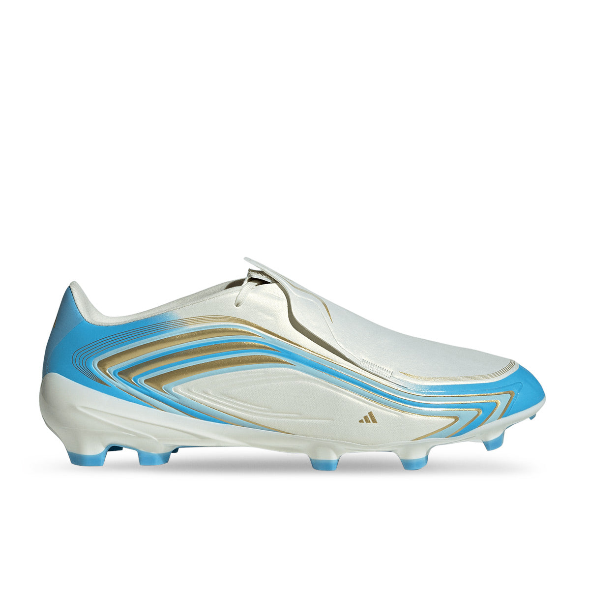 ADIDAS F50 MESSI LEAGUE FG - IVORY/SEMI BLUE BURST/ICEY BLUE