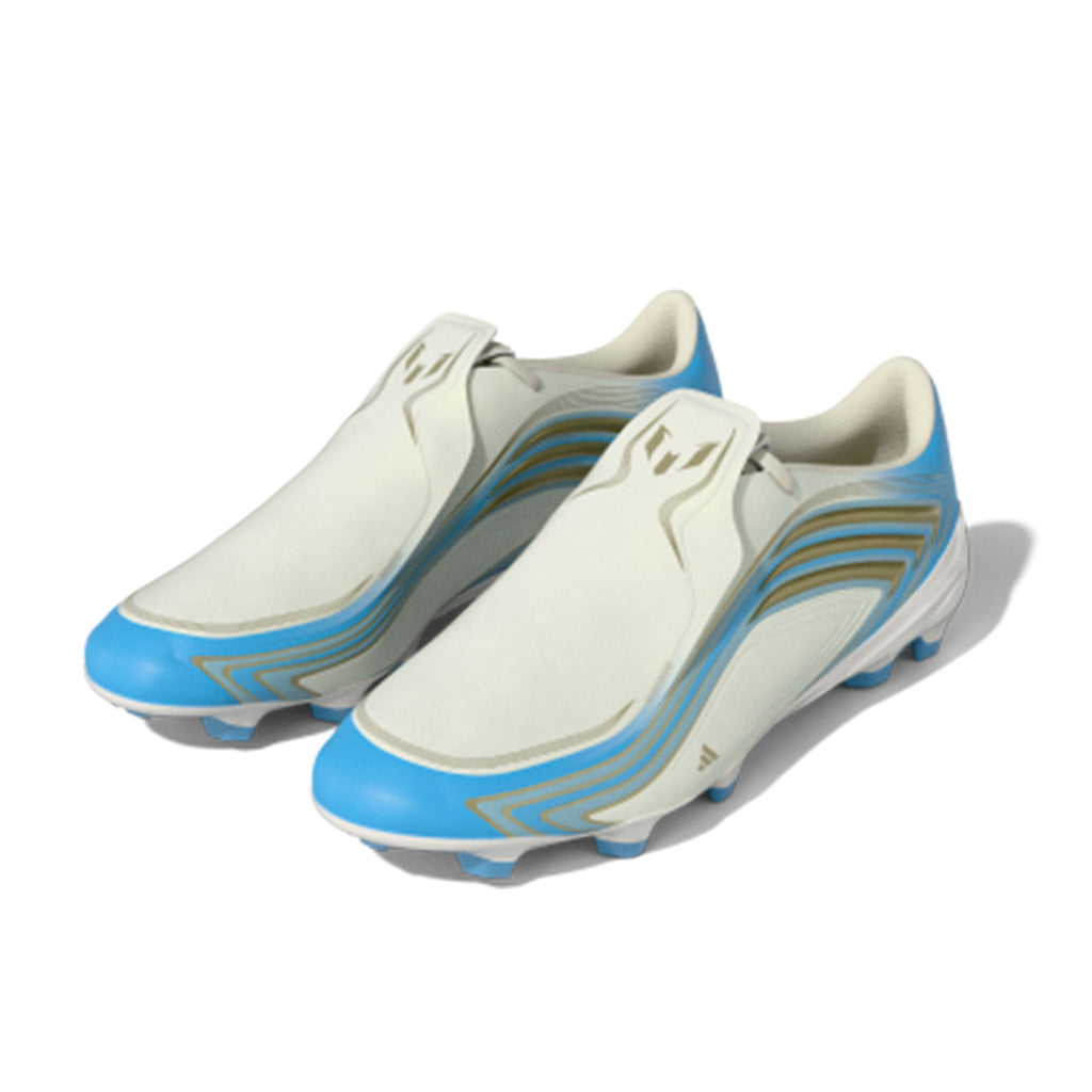 ADIDAS F50 MESSI LEAGUE FG - IVORY/SEMI BLUE BURST/ICEY BLUE
