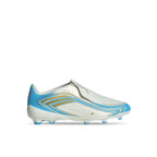 ADIDAS F50 MESSI LEAGUE LACELESS FG J - IVORY/SEMI BLUE BURST/ICEY BLUE