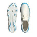 ADIDAS F50 MESSI LEAGUE LACELESS FG J - IVORY/SEMI BLUE BURST/ICEY BLUE