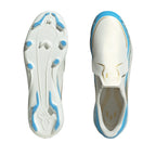 ADIDAS F50 MESSI LEAGUE LACELESS FG J - IVORY/SEMI BLUE BURST/ICEY BLUE