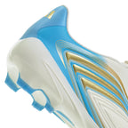 ADIDAS F50 MESSI LEAGUE LACELESS FG J - IVORY/SEMI BLUE BURST/ICEY BLUE