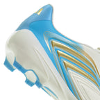 ADIDAS F50 MESSI LEAGUE LACELESS FG J - IVORY/SEMI BLUE BURST/ICEY BLUE