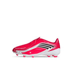 ADIDAS F50 MESSI LEAGUE LACELESS FG J - LUCID RED/CORE BLACK/PURE RUBY
