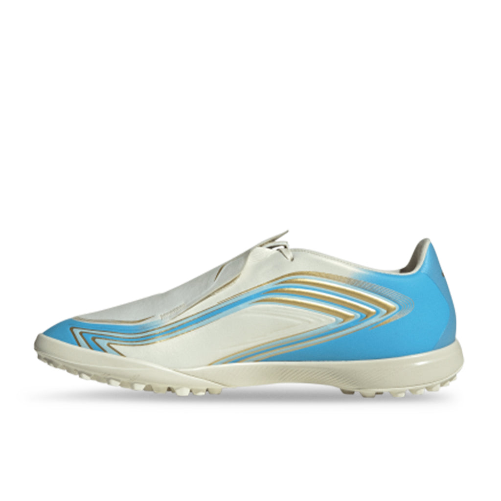 ADIDAS F50 MESSI LEAGUE TF - IVORY/SEMI BLUE BURST/ICEY BLUE