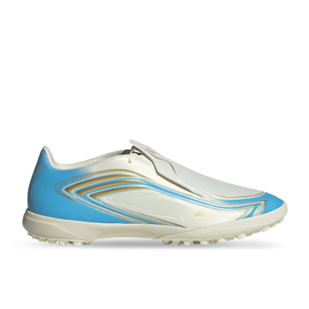 ADIDAS F50 MESSI LEAGUE TF - IVORY/SEMI BLUE BURST/ICEY BLUE