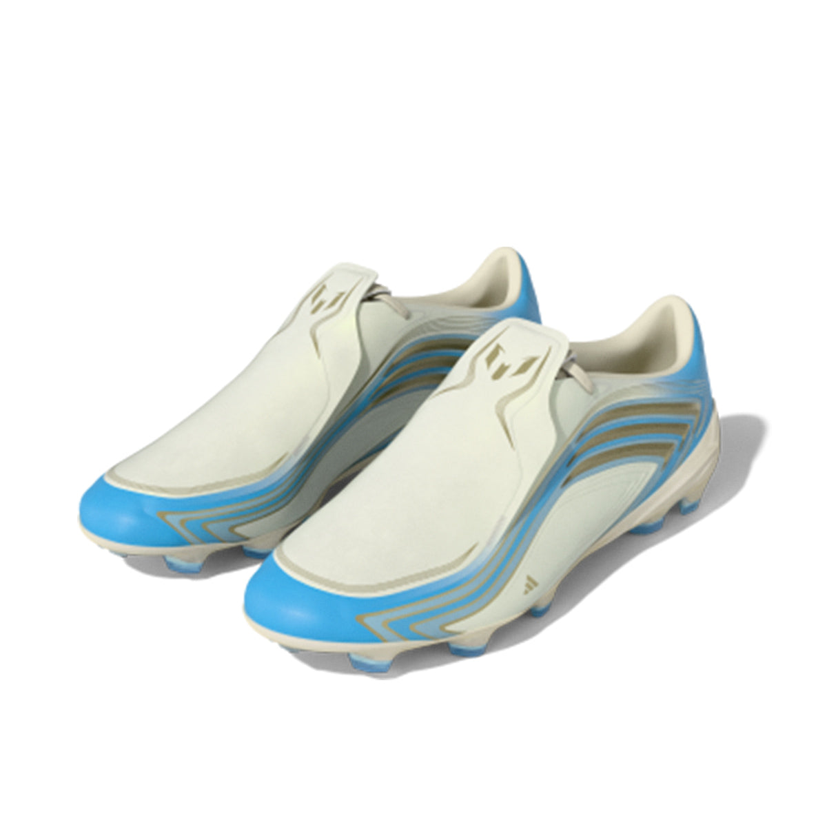 ADIDAS F50 MESSI PRO FG - IVORY/SEMI BLUE BURST/ICEY BLUE