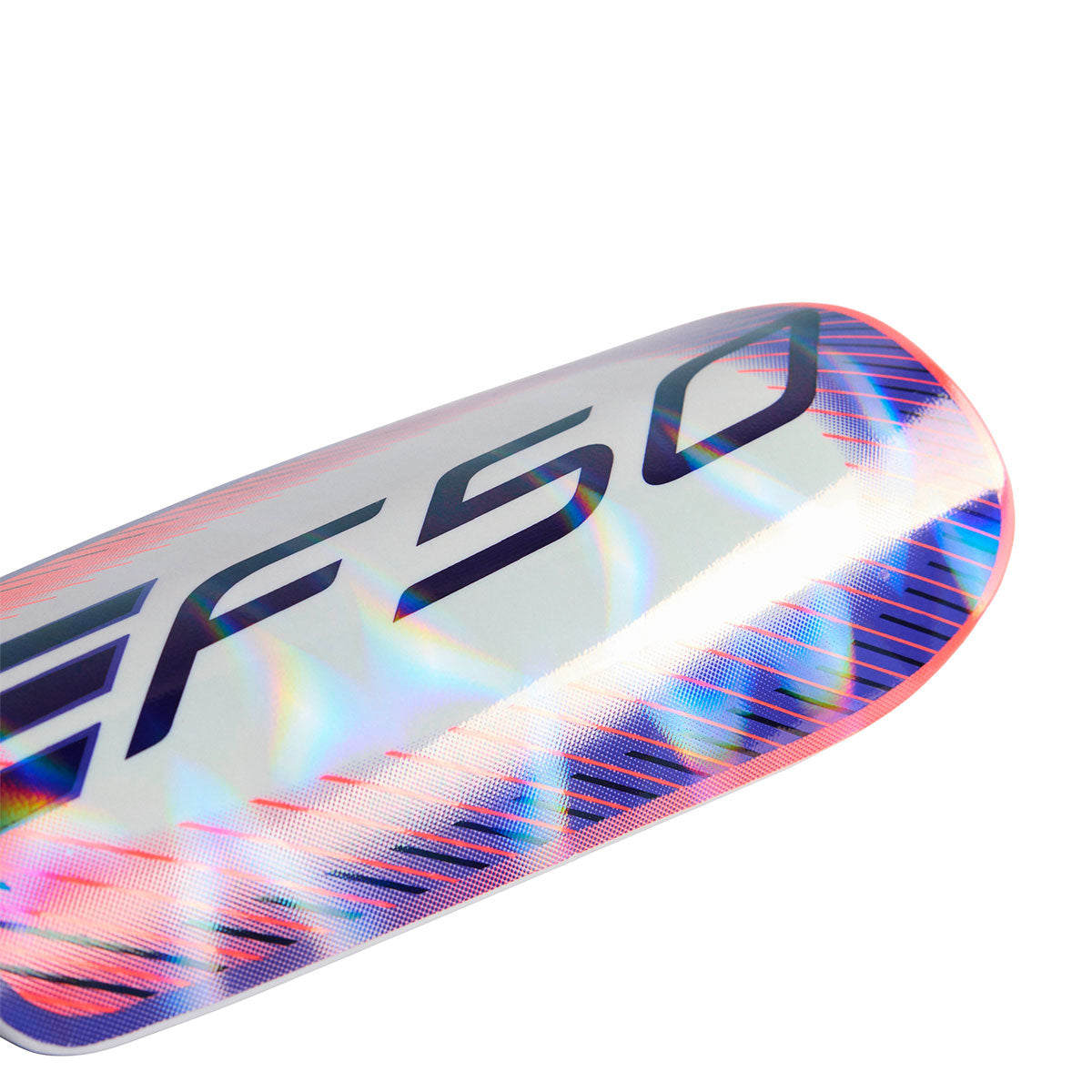 ADIDAS F50 CLUB SHIN GUARDS - SOLAR TURBO/SOLAR PURPLE
