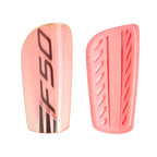 ADIDAS F50 LEAGUE SHIN GUARDS - SOLAR TURBO/IVORY/GOLD MET BLACK