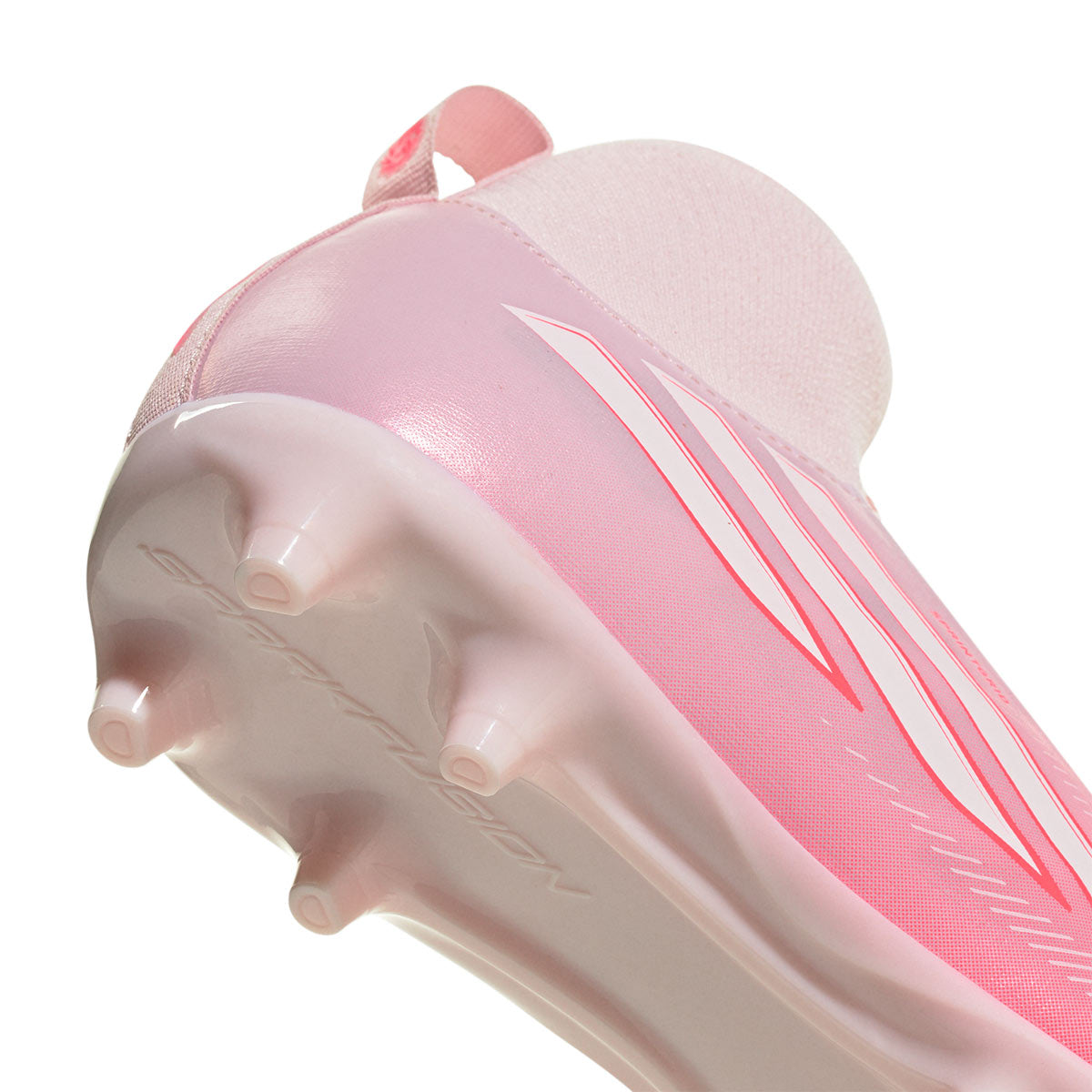 ADIDAS F50 SPARKFUSION LEAGUE FG/AG J - SOLAR TURBO/FTWR WHITE/DISTILLED PINK