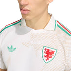 ADIDAS WALES 2026 AWAY REPLICA JERSEY - CHALK WHITE