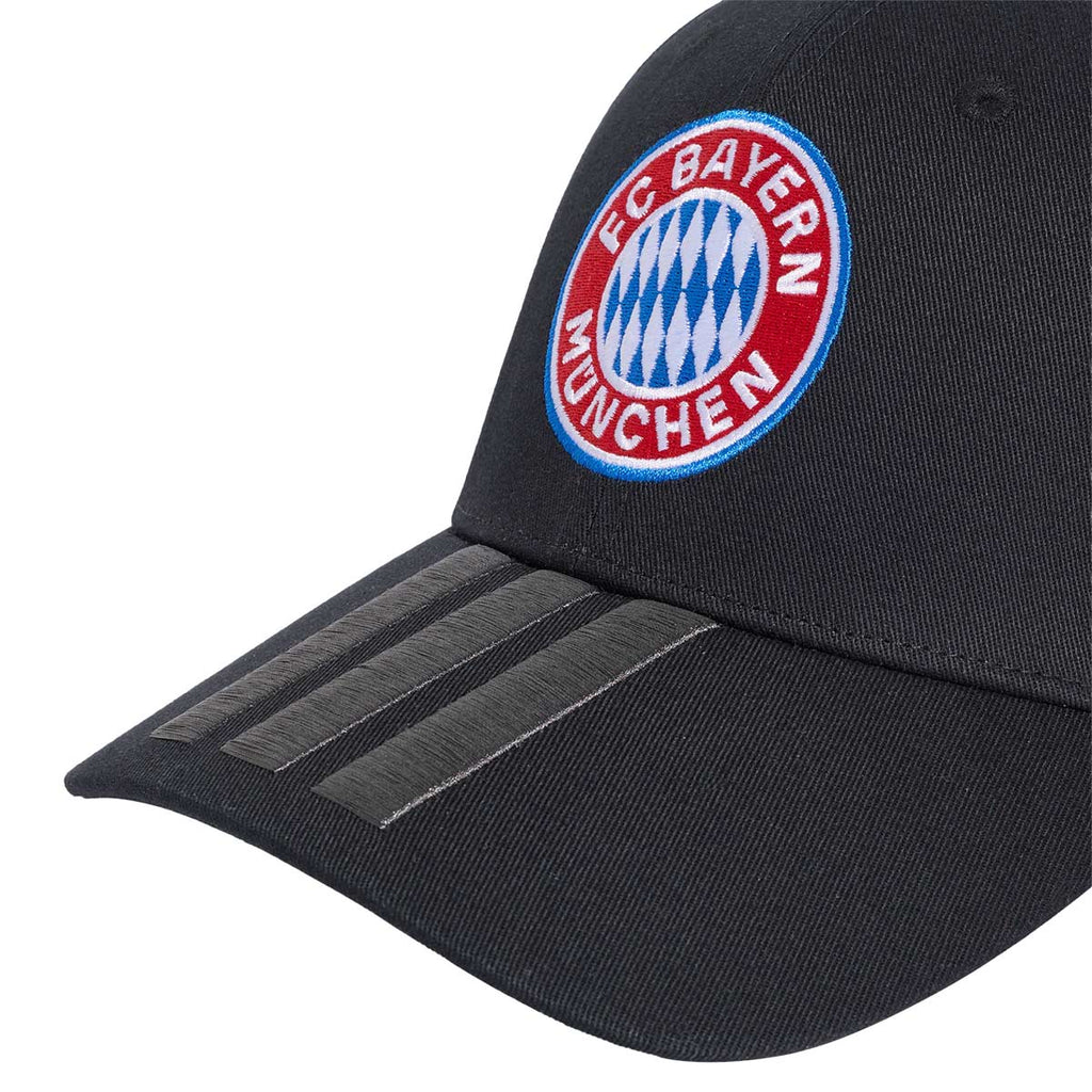 ADIDAS BAYERN MUNICH 2026/2027 BASEBALL CAP - BLACK/GREY SIX