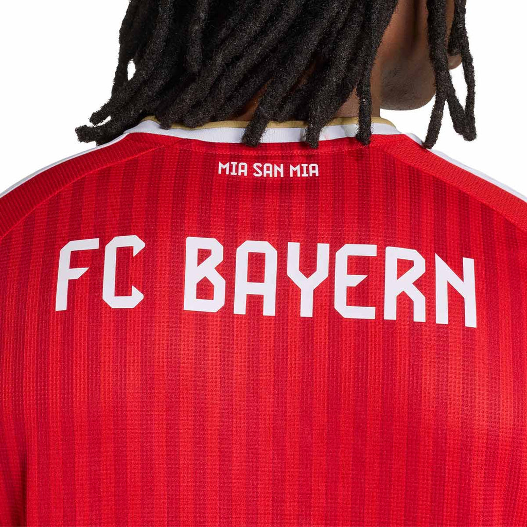ADIDAS BAYERN MUNICH 2026/2027 HOME REPLICA LONG SLEEVE JERSEY - BETTER SCARLET/WHITE