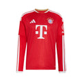 ADIDAS BAYERN MUNICH 2026/2027 HOME REPLICA LONG SLEEVE JERSEY - BETTER SCARLET/WHITE