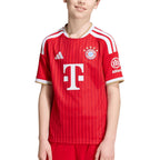 ADIDAS BAYERN MUNICH 2026/2027 HOME KIDS JERSEY - BETTER SCARLET/WHITE