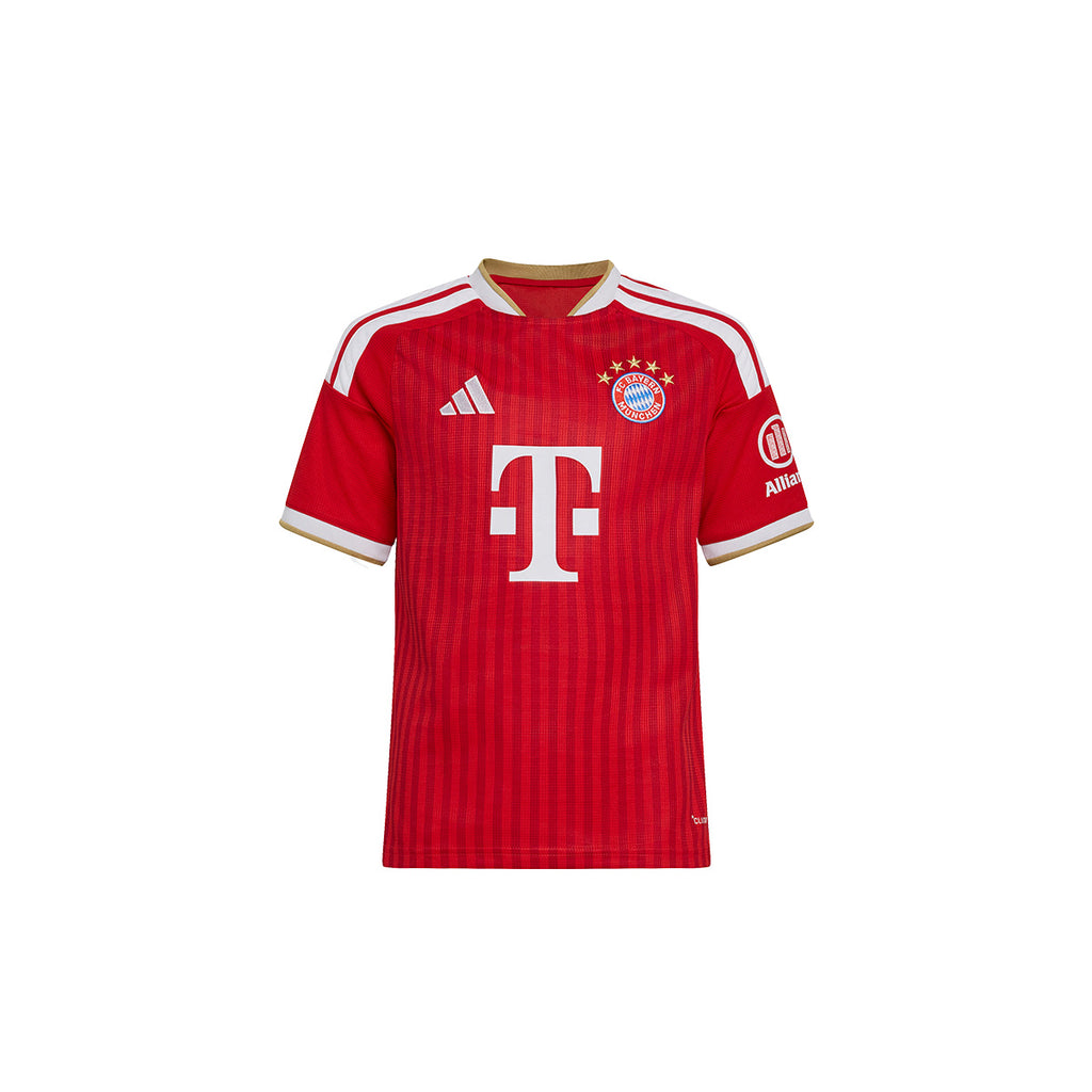 ADIDAS BAYERN MUNICH 2026/2027 HOME KIDS JERSEY - BETTER SCARLET/WHITE