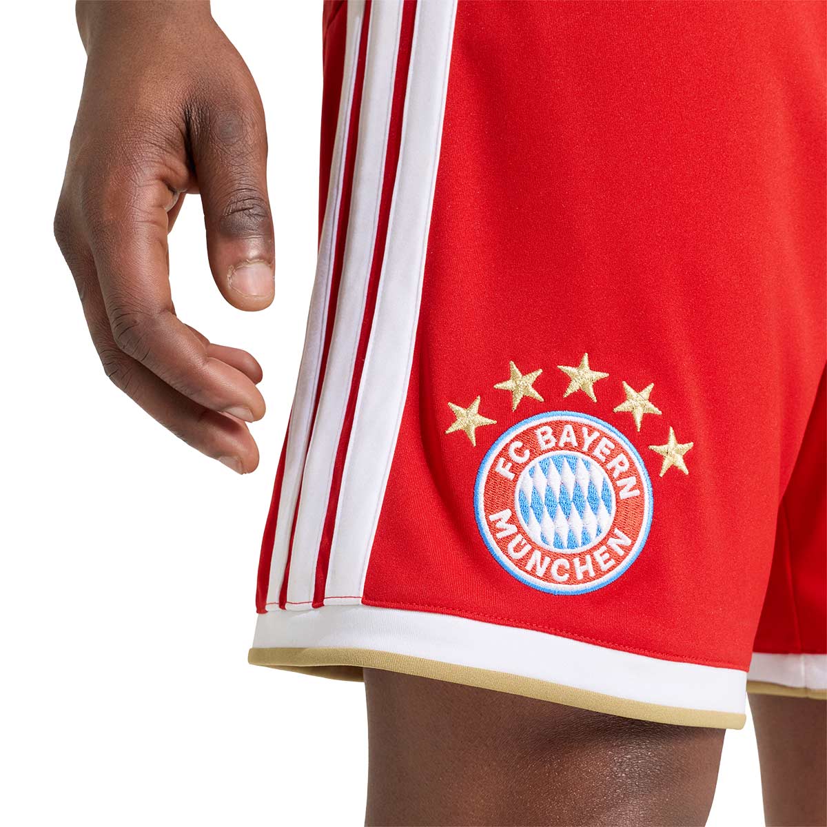 ADIDAS BAYERN MUNICH 2026/2027 HOME SHORTS - BETTER SCARLET