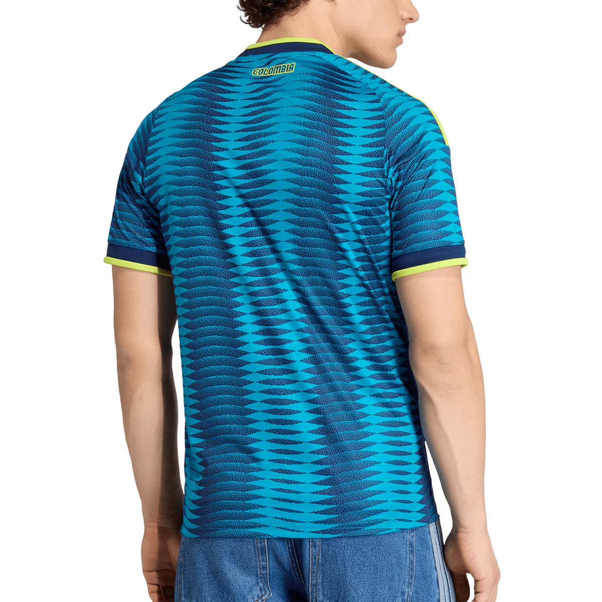 ADIDAS COLOMBIA 2026 AWAY REPLICA JERSEY - TEAM NAVY BLUE/MYSTERY PETROL