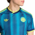 ADIDAS COLOMBIA 2026 AWAY REPLICA JERSEY - TEAM NAVY BLUE/MYSTERY PETROL