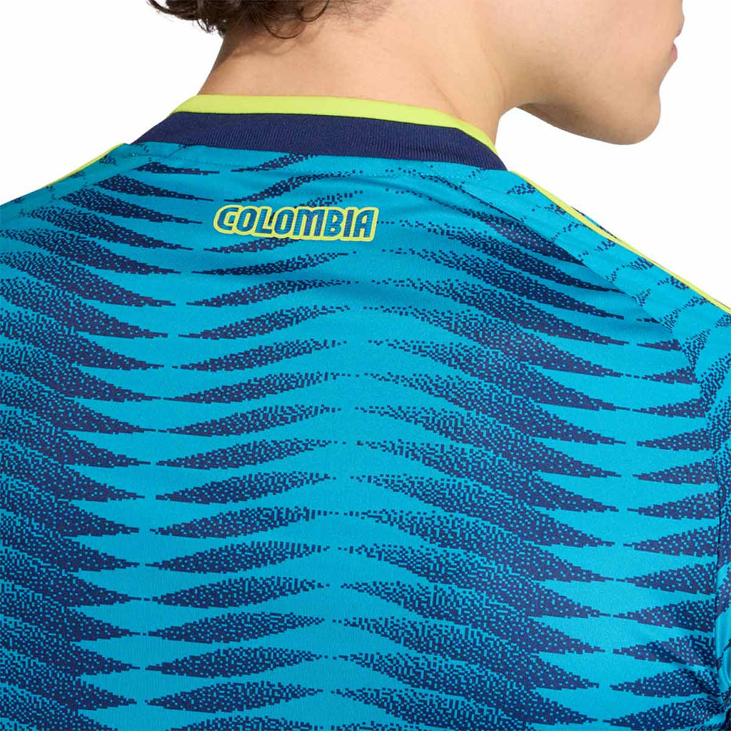 ADIDAS COLOMBIA 2026 AWAY REPLICA JERSEY - TEAM NAVY BLUE/MYSTERY PETROL