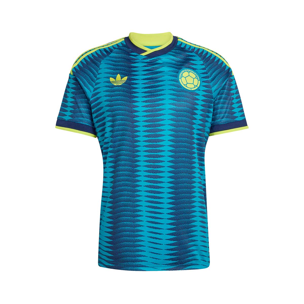 ADIDAS COLOMBIA 2026 AWAY REPLICA JERSEY - TEAM NAVY BLUE/MYSTERY PETROL