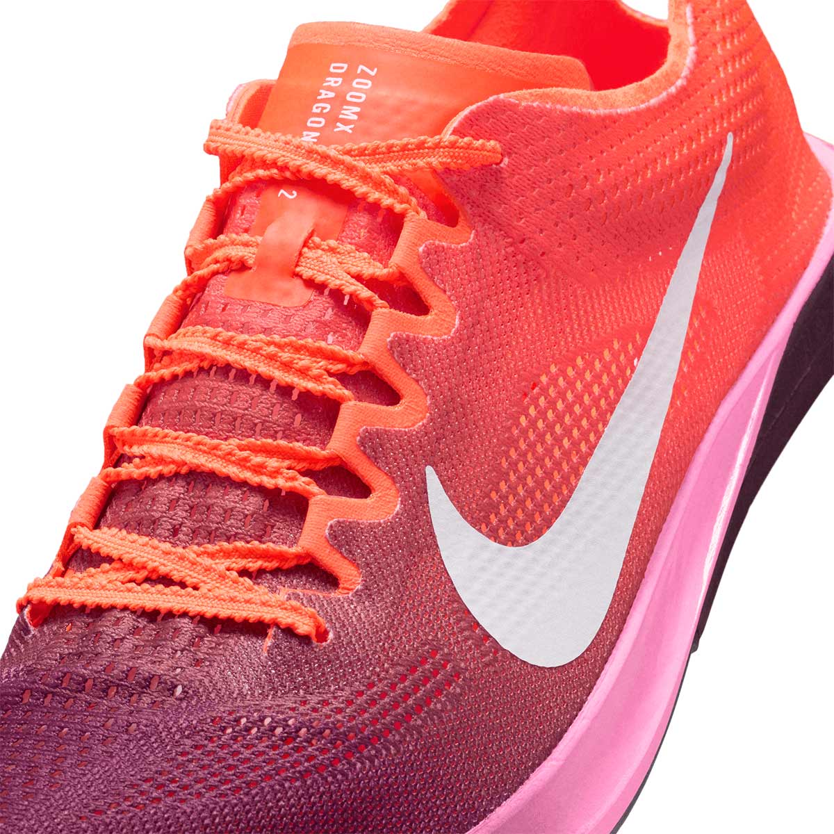 NIKE MEN ZOOMX DRAGONFLY 2  - BRIGHTCRIMSON/WHITE/HYPERCRIMSON
