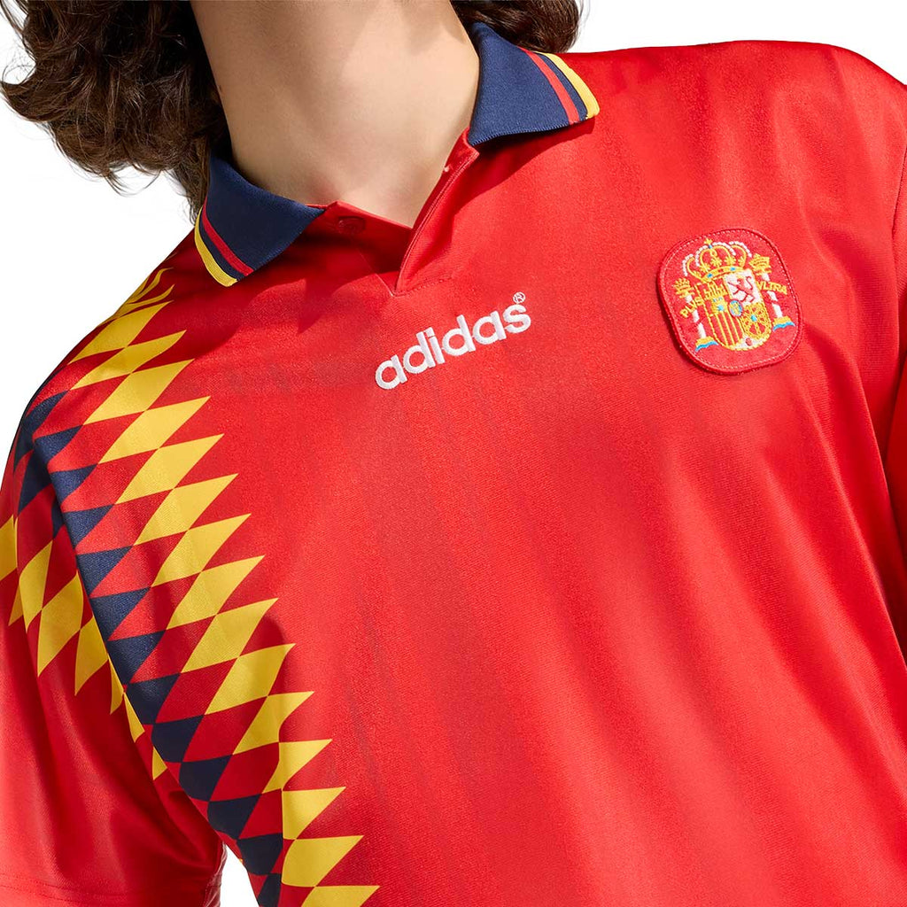 ADIDAS SPAIN 1994 HOME JERSEY - COLLEGIATE RED