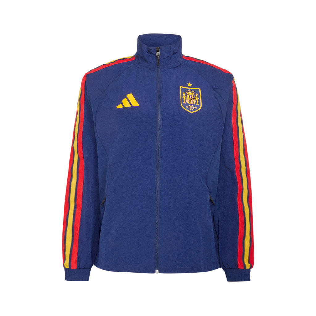 ADIDAS SPAIN 2026 HOME ANTHEM JACKET - DARK BLUE