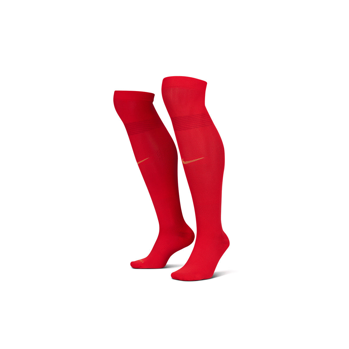 NIKE FRANCE 2026 HOME SOCKS - UNIVERSITY RED/METALLIC COPPER
