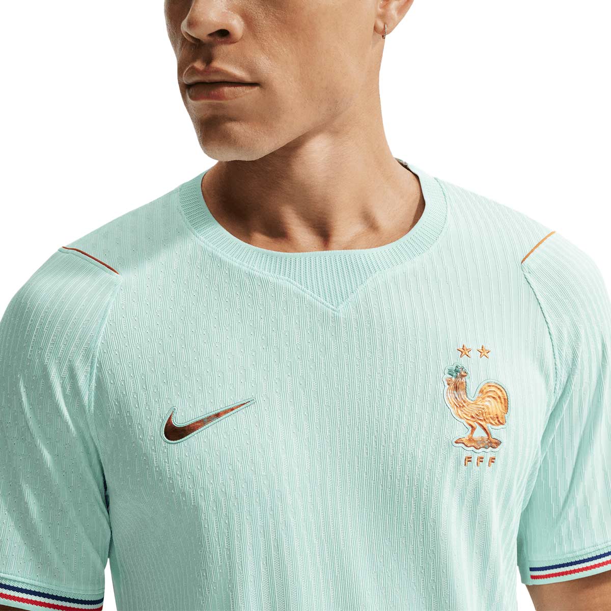 NIKE FRANCE 2026 AWAY PLAYER JERSEY - IGLOO/MONARCH/MONARCH