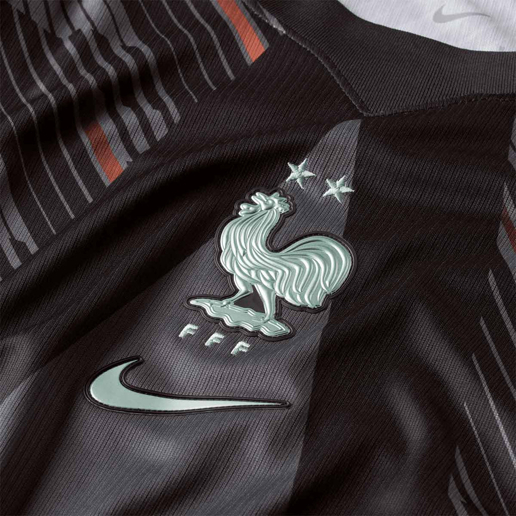 NIKE FRANCE 2026 GOALKEEPER REPLICA JERSEY - BLACK/MEDIUM ASH/MONARCH/IGLOO