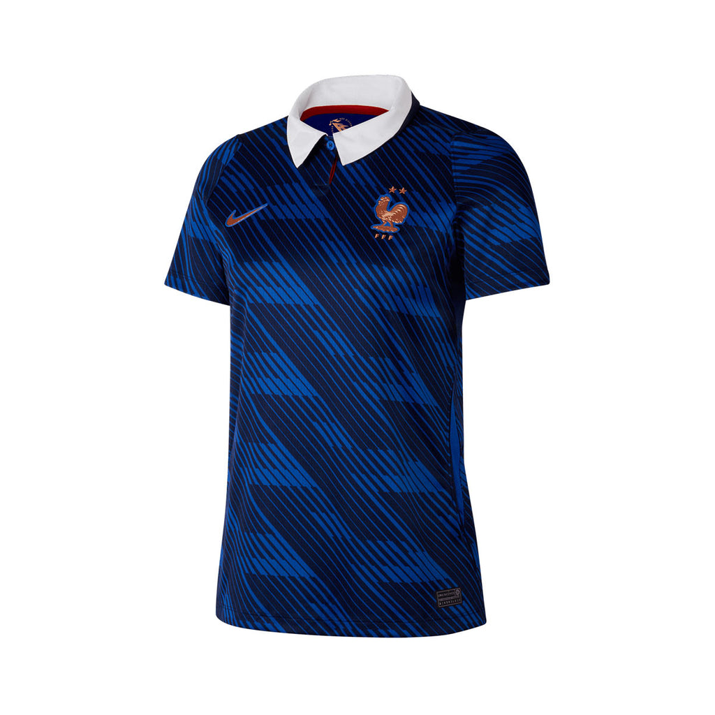 NIKE FRANCE 2026 HOME WOMEN JERSEY - GAME ROYAL/METALLIC COPPER