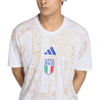 ADIDAS ITALY 2026 HOME PRE SHIRT - WHITE/HAZY BEIGE