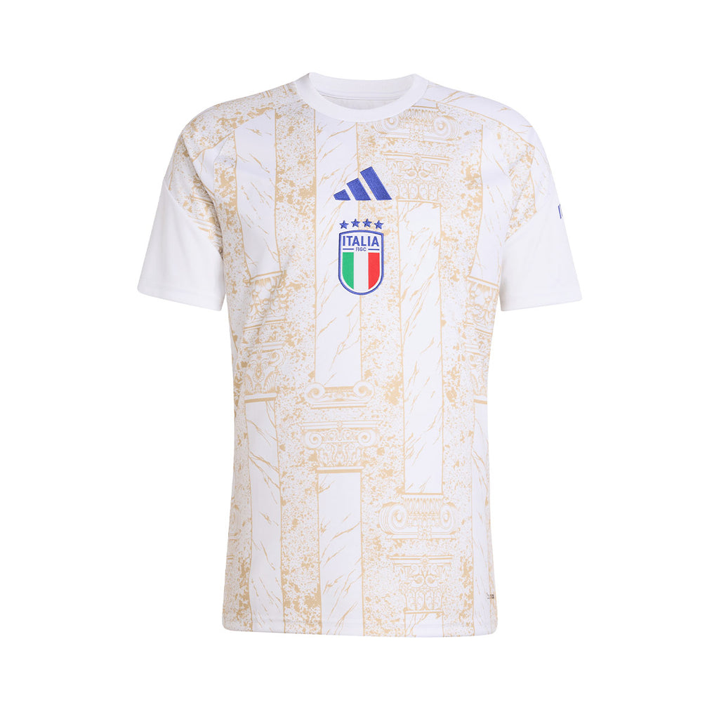 ADIDAS ITALY 2026 HOME PRE SHIRT - WHITE/HAZY BEIGE