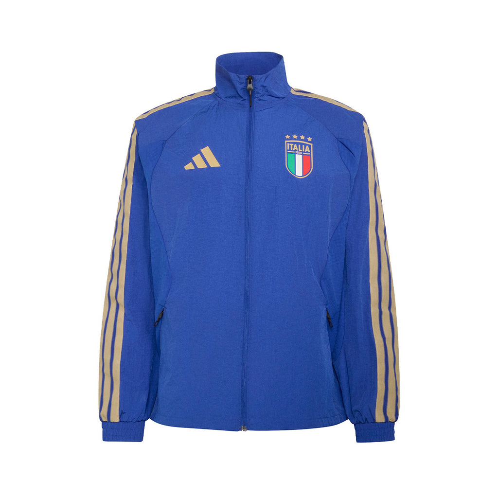 ADIDAS ITALY 2026 HOME ANTHEM JACKET - BOLD BLUE