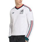 ADIDAS MEXICO 2026 AWAY REPLICA LONG SLEEVE JERSEY - WHITE
